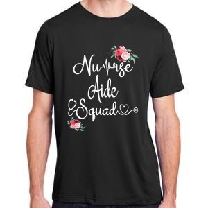 Nurse Aide Squad Flower Nurses Nursing Graduation Medical Gift Adult ChromaSoft Performance T-Shirt