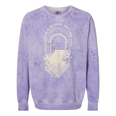 Narcotics Anonymous Sobriety Gifts Colorblast Crewneck Sweatshirt