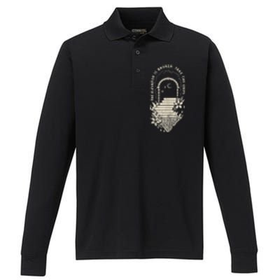 Narcotics Anonymous Sobriety Gifts Performance Long Sleeve Polo