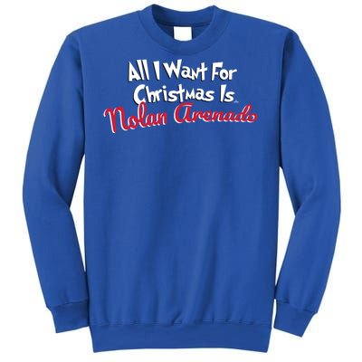 Nolan Arenado St Louis Baseball All I Want For Christmas Cute Gift Sweatshirt