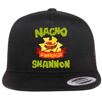 NACHO AVERAGE SHANNON Funny Birthday Personalized Name Gift Flatbill Hat