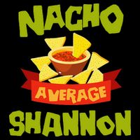 NACHO AVERAGE SHANNON Funny Birthday Personalized Name Gift 16 in Basic Backpack
