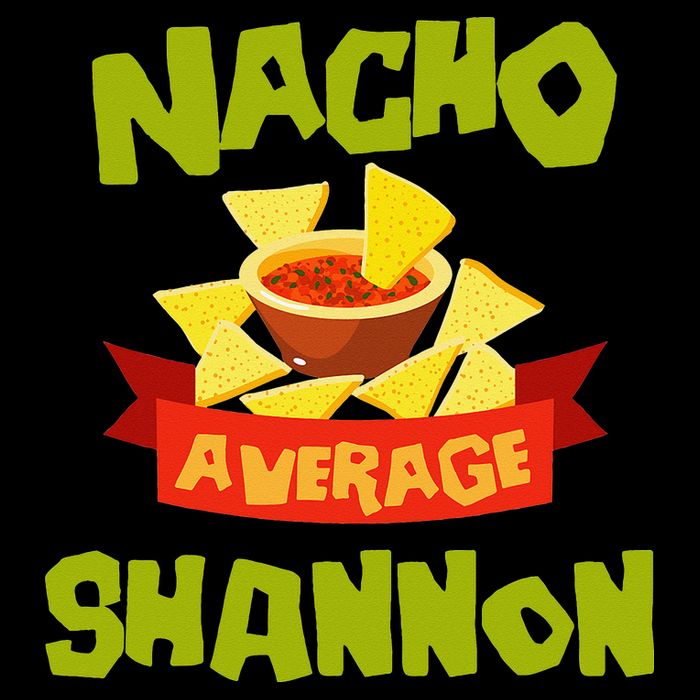 NACHO AVERAGE SHANNON Funny Birthday Personalized Name Gift 16 in Basic Backpack