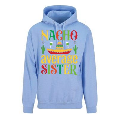 Nacho Average Sister Unisex Surf Hoodie