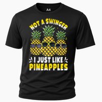 Not A Swinger I Just Like Pineapples Cool Pienapples Outfit Cooling Performance Crew T-Shirt