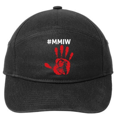 Native America Stolen Sisters Awareness Merch MMIW 7-Panel Snapback Hat