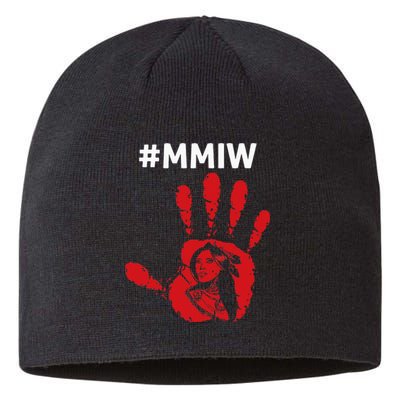 Native America Stolen Sisters Awareness Merch MMIW Sustainable Beanie