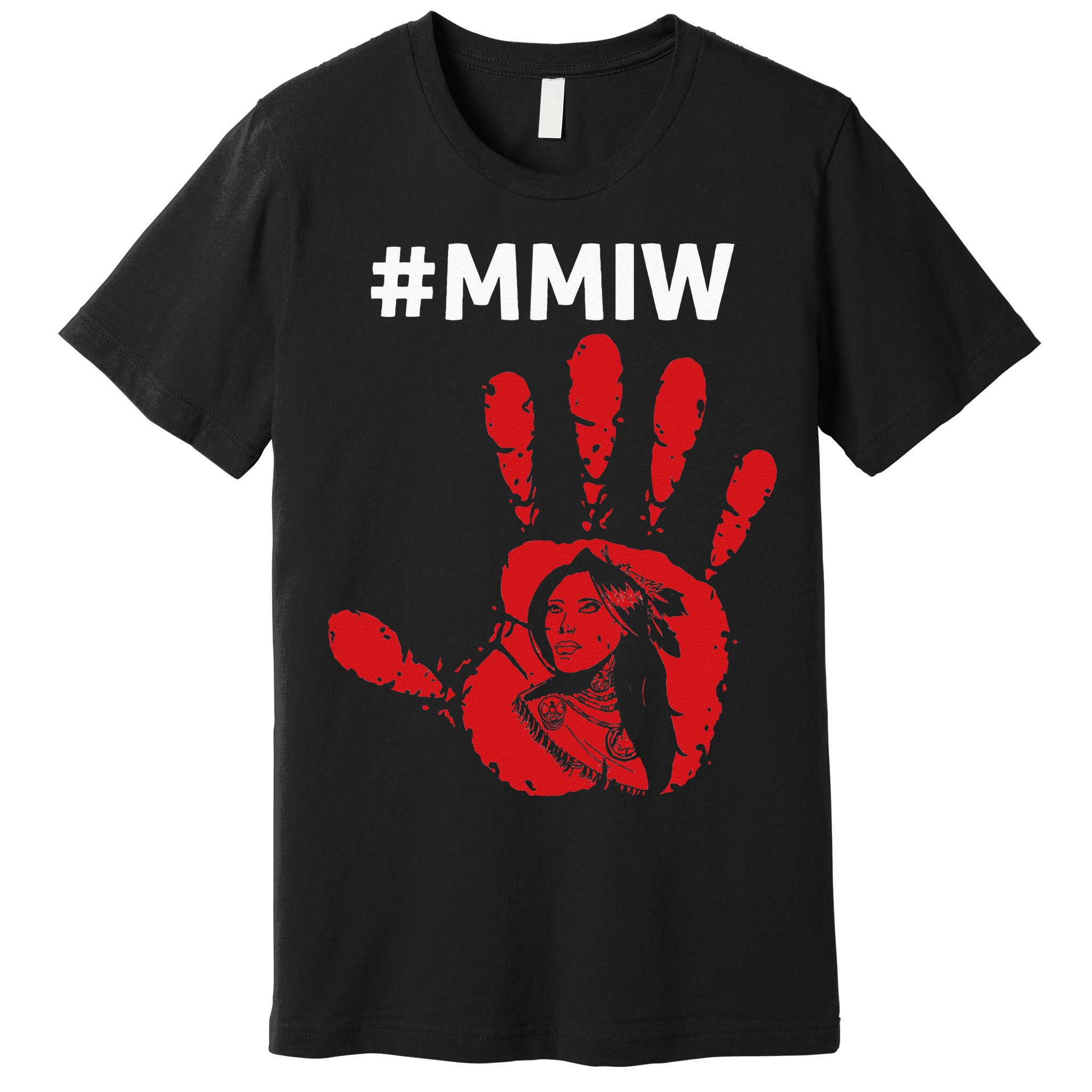Native America Stolen Sisters Awareness Merch MMIW Premium T-Shirt