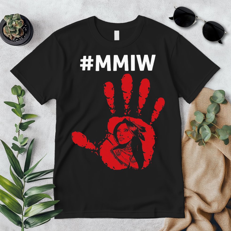 Native America Stolen Sisters Awareness Merch MMIW Premium T-Shirt