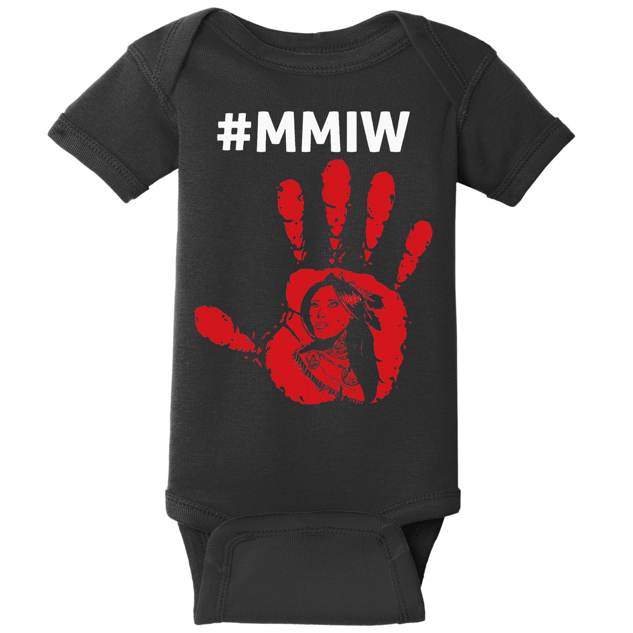Native America Stolen Sisters Awareness Merch MMIW Baby Bodysuit