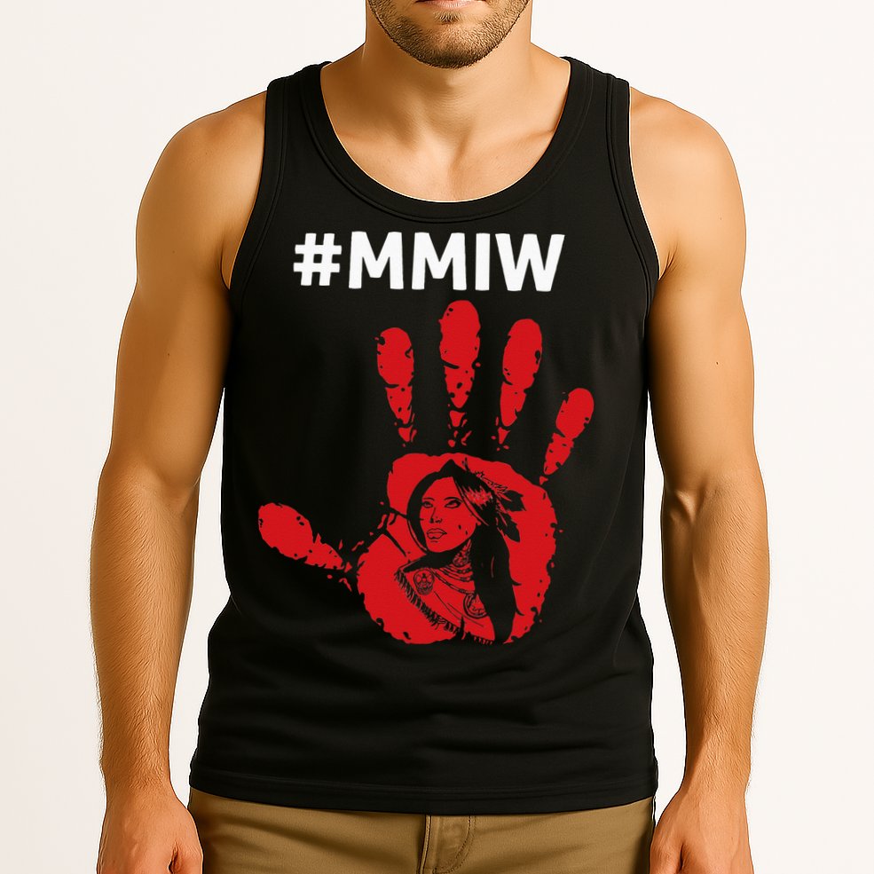 Native America Stolen Sisters Awareness Merch MMIW Tank Top
