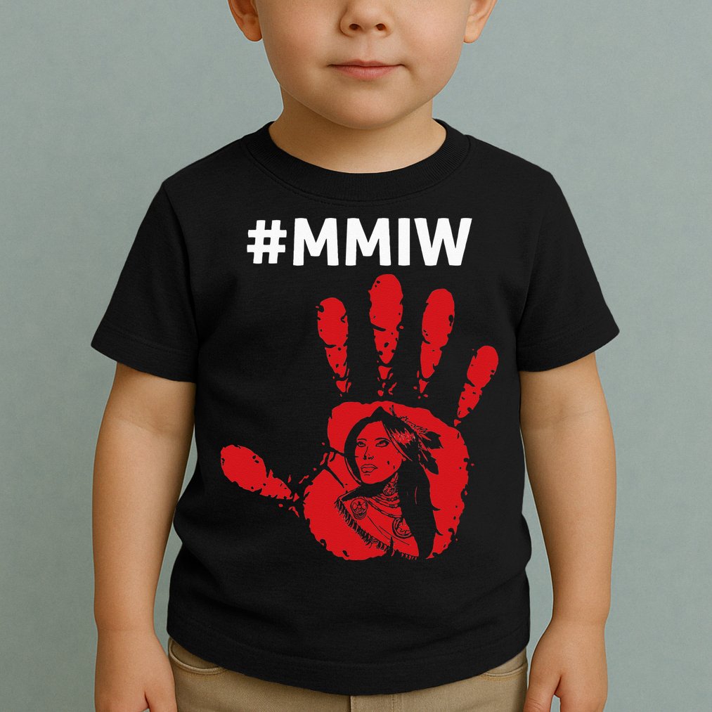 Native America Stolen Sisters Awareness Merch MMIW Toddler T-Shirt
