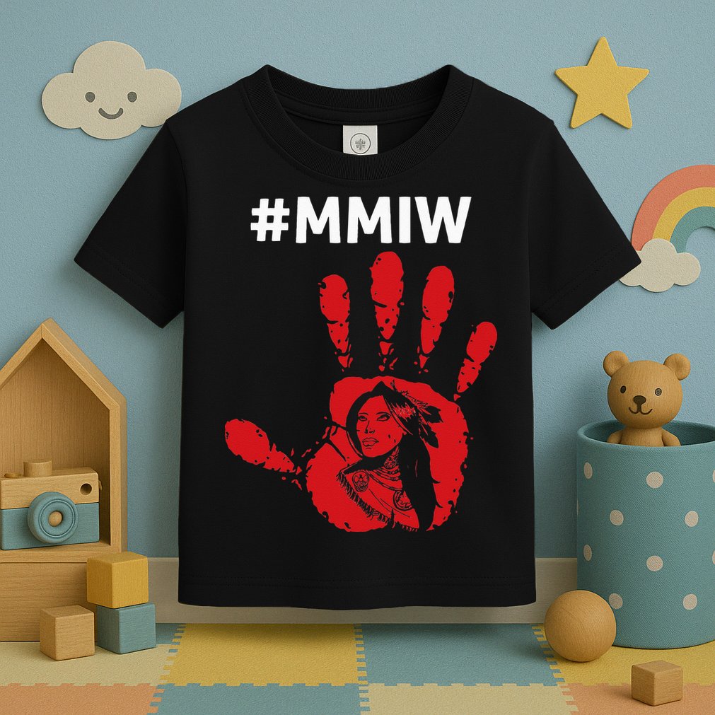 Native America Stolen Sisters Awareness Merch MMIW Toddler T-Shirt