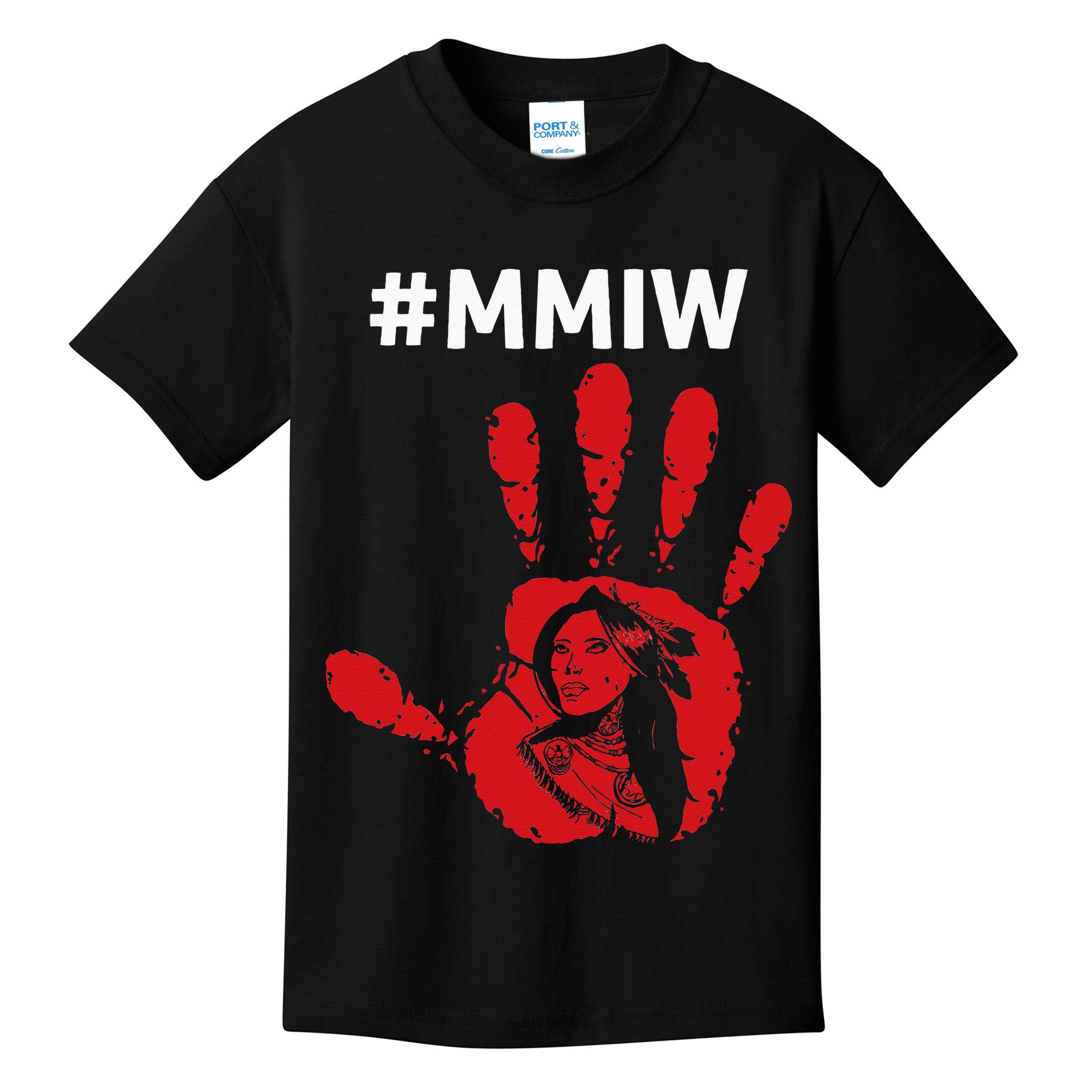 Native America Stolen Sisters Awareness Merch MMIW Kids T-Shirt