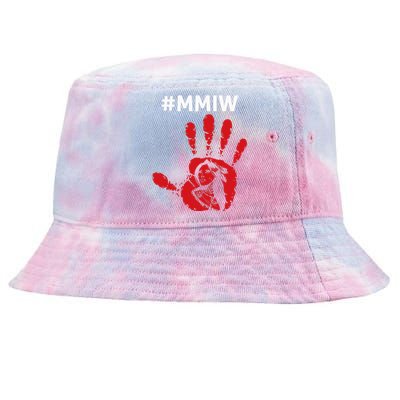 Native America Stolen Sisters Awareness Merch MMIW Tie-Dyed Bucket Hat