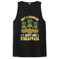 Not A Swinger I Just Like Pineapples Cool Pienapples Outfit PosiCharge Competitor Tank