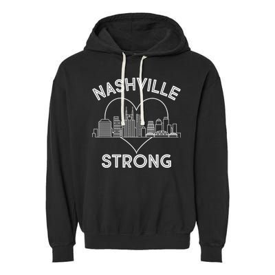Nashville Strong Support  Garment-Dyed Fleece Hoodie