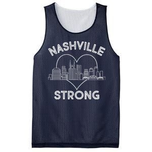 Nashville Strong Support  Mesh Reversible Basketball Jersey Tank