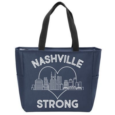 Nashville Strong Support  Zip Tote Bag