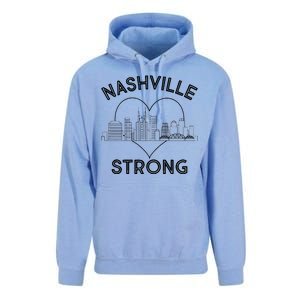 Nashville Strong Support  Unisex Surf Hoodie