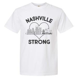 Nashville Strong Support  Garment-Dyed Heavyweight T-Shirt