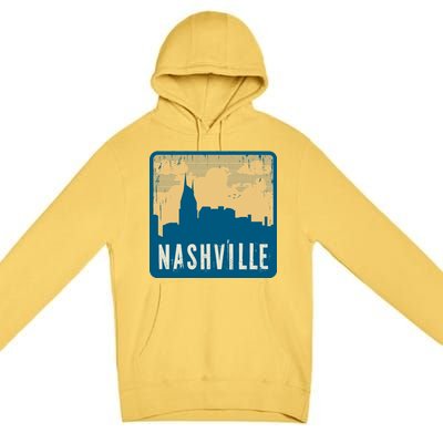 Nashville Vintage Premium Pullover Hoodie