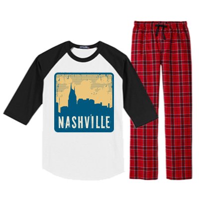 Nashville Vintage Raglan Sleeve Pajama Set