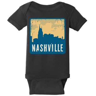 Nashville Vintage Baby Bodysuit