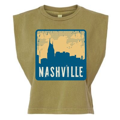 Nashville Vintage Garment-Dyed Women's Muscle Tee