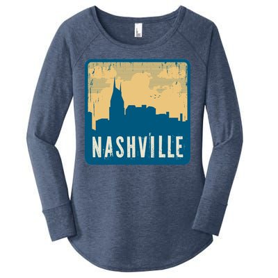 Nashville Vintage Women's Perfect Tri Tunic Long Sleeve Shirt