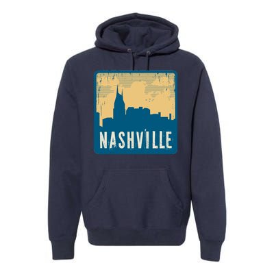 Nashville Vintage Premium Hoodie