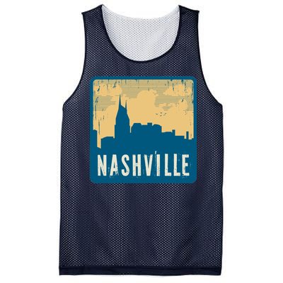 Nashville Vintage Mesh Reversible Basketball Jersey Tank