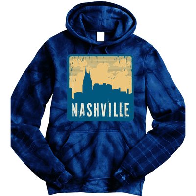 Nashville Vintage Tie Dye Hoodie