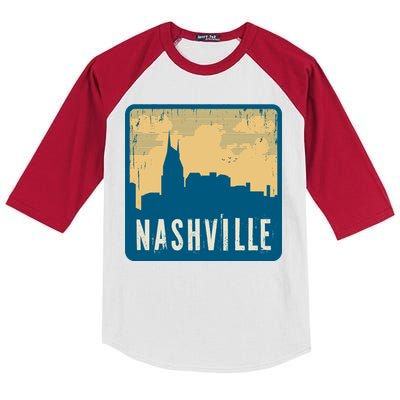 Nashville Vintage Kids Colorblock Raglan Jersey