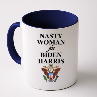 Nasty Woman For Biden Harris Eagle Logo Coffee Mug