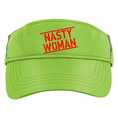 Nasty Woman Stamp of Approval Adult Drive Performance Visor