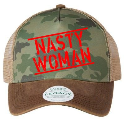 Nasty Woman Stamp of Approval Legacy Tie Dye Trucker Hat