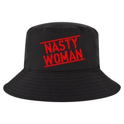 Nasty Woman Stamp of Approval Cool Comfort Performance Bucket Hat