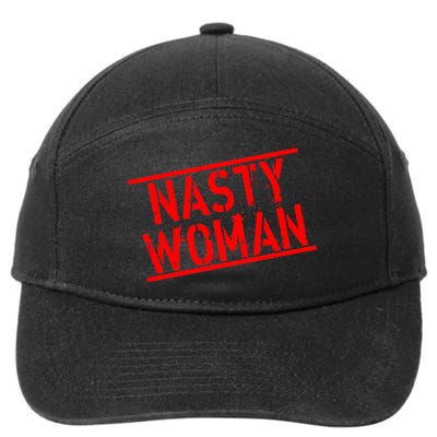 Nasty Woman Stamp of Approval 7-Panel Snapback Hat