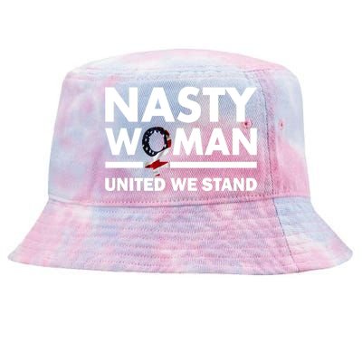 Nasty Woman United We Stand Tie-Dyed Bucket Hat