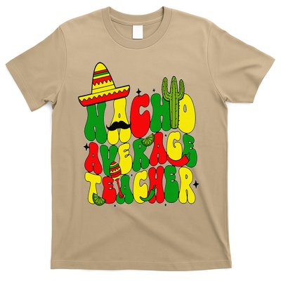 Nacho Average Teacher Apple Cinco De Mayo Teacher Women T-Shirt