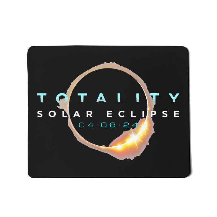 North American Total Solar Eclipse 2024 Totality 04.08.24 Mousepad