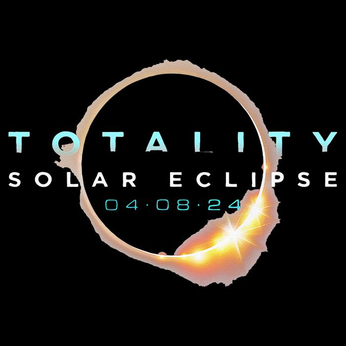 North American Total Solar Eclipse 2024 Totality 04.08.24 Mousepad