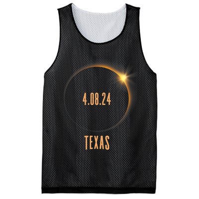 North America Total Solar Eclipse 2024 Texas USA Mesh Reversible Basketball Jersey Tank