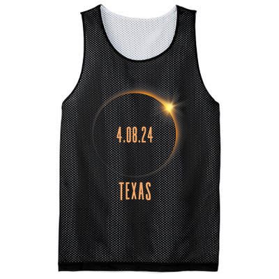 North America Total Solar Eclipse 2024 Texas USA Mesh Reversible Basketball Jersey Tank