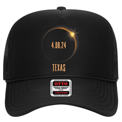 North America Total Solar Eclipse 2024 Texas USA Trucker Hat