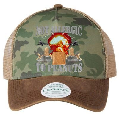 Not Allergic To Peanuts Legacy Tie Dye Trucker Hat