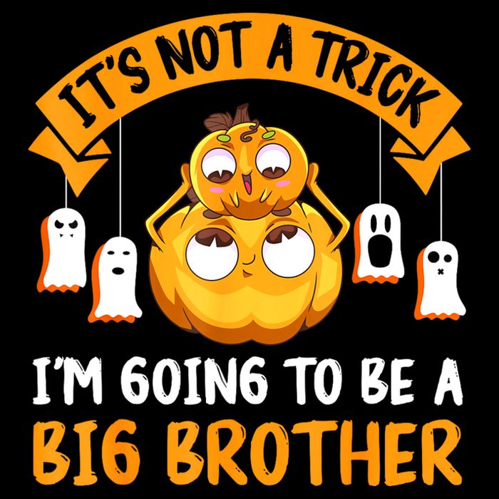 Not A Trick IM Going To Be A Big Brother Again Halloween City Backpack