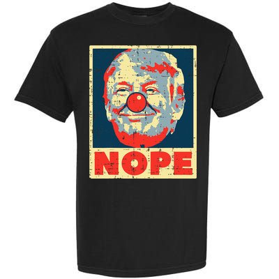 Nope Anti Trump Clown Impeach No Donald Garment-Dyed Heavyweight T-Shirt