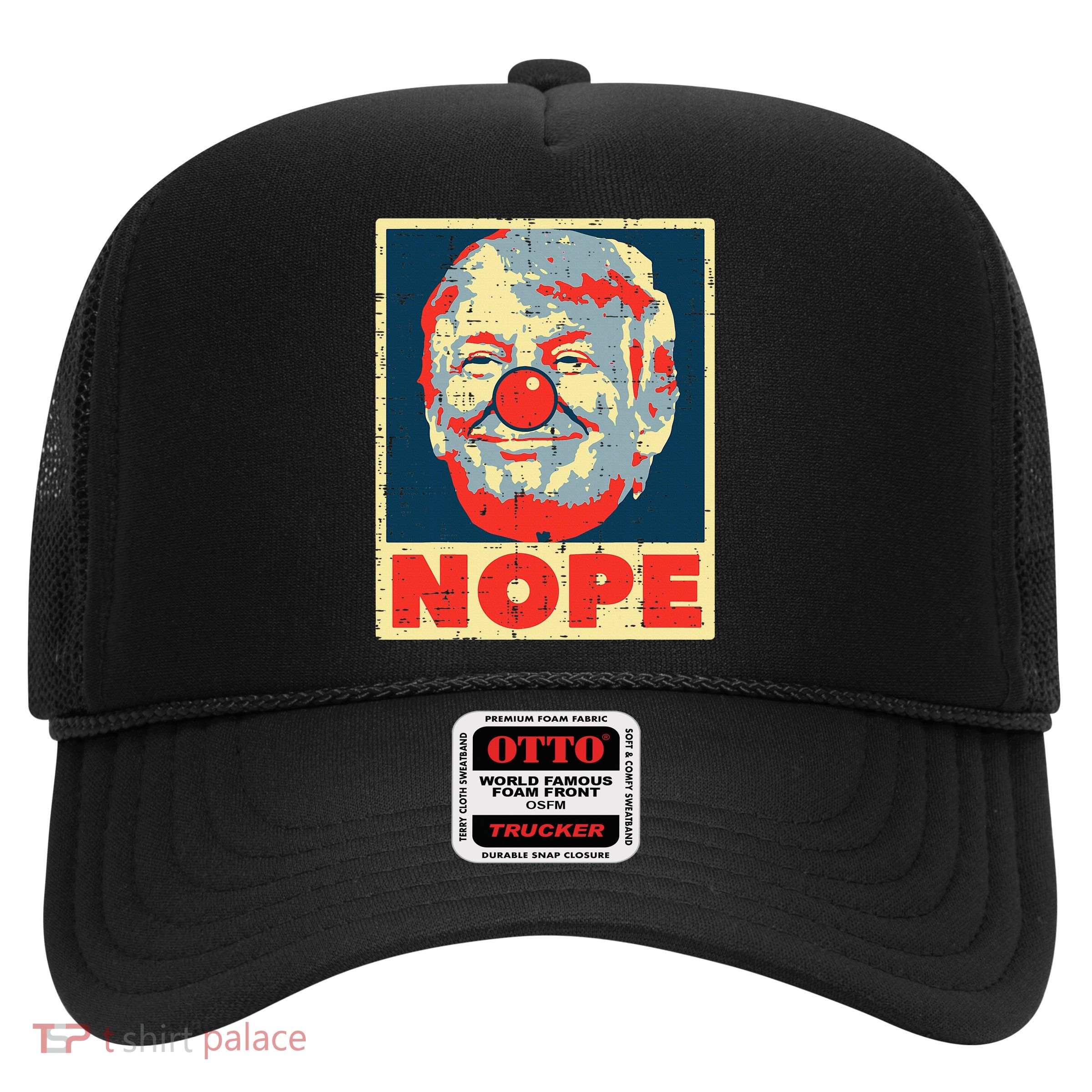 Nope Anti Trump Clown Impeach No Donald Trucker Hat